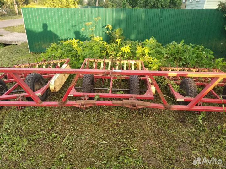 Ворошилка льна влк-3 спицы взпушиватель льна зуб