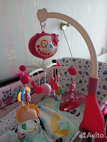 Мобиль на кроватку с проектором