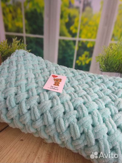 Плед детский плюшевый