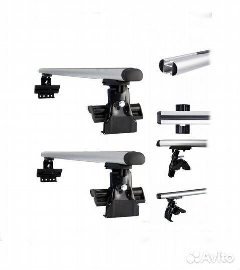 Багажник Интер аэро 120 для авто без штатных мест