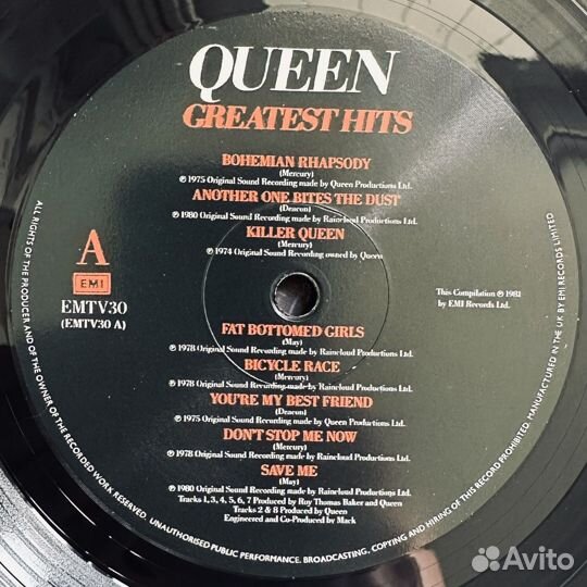 Виниловые пластинки Queen