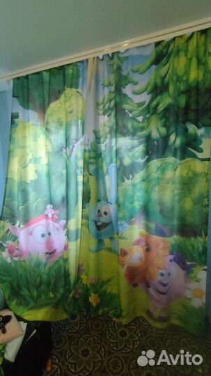 Смешарики шторы