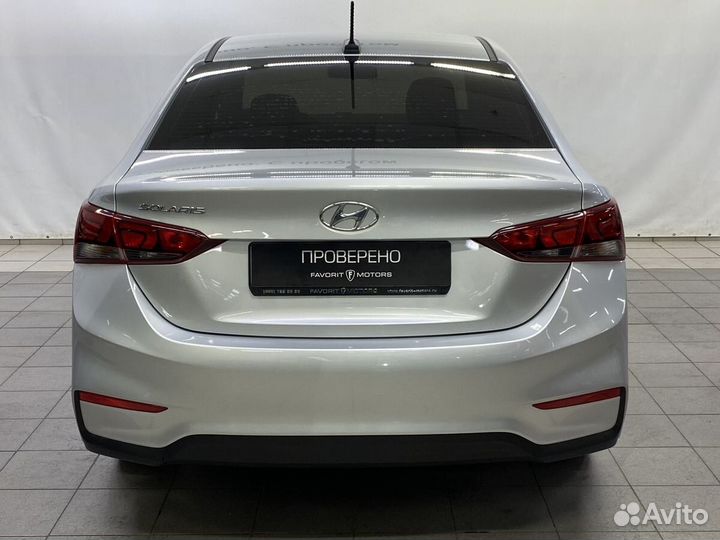 Hyundai Solaris 1.4 AT, 2018, 65 973 км