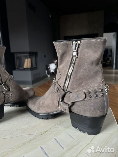 Philipp plein казаки ботинки 45 новые