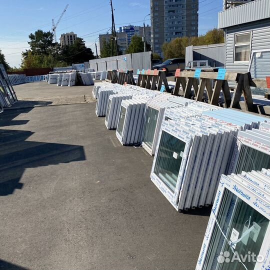 Пластиковые окна 1300х1300