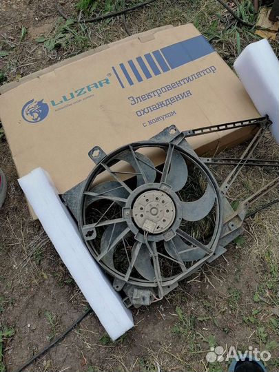 Вентилятор охлаждения с радиатором opel astra h