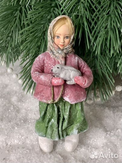 Ватная игрушка