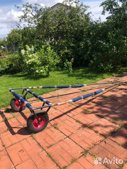 Тележка для лодки пвх ручная