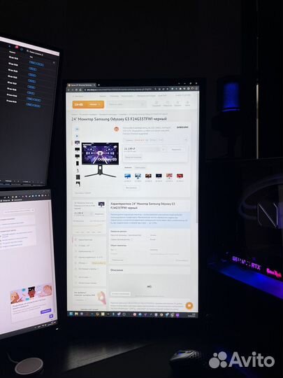 Игровой монитор 144 гц 27 samsung odyssey g3