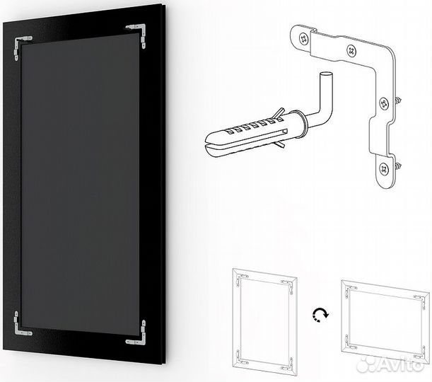 Зеркало Evoform Exclusive 103х73 BY 3459 с фацето