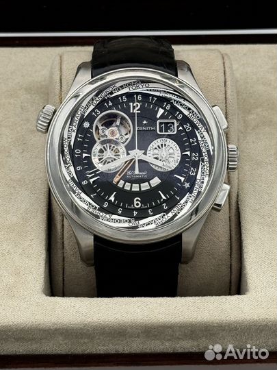 Zenith Class Traveller Open Multicity 46mm