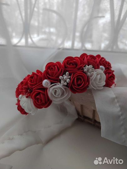 Ободок из цветов