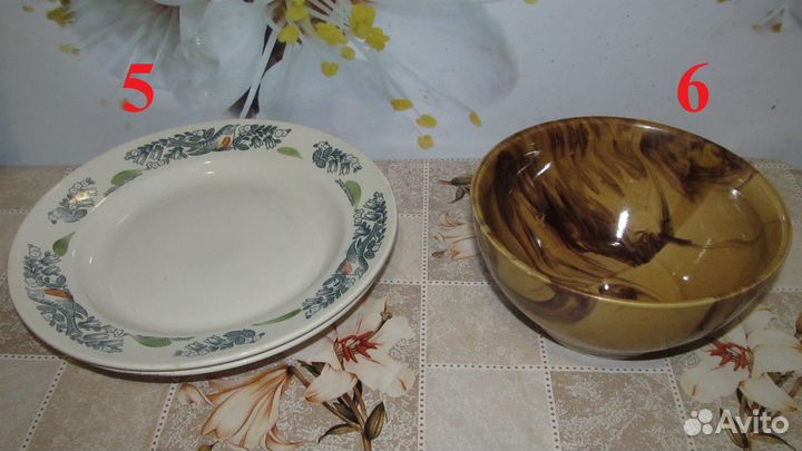 Салатницы Тарелки без сколов и трещин