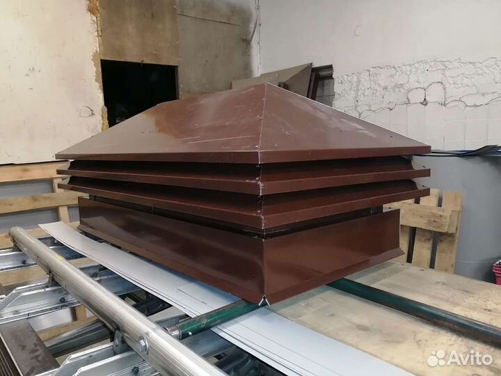 Дымник, оголовок, флюгарка (тип хай-тек) 400х770