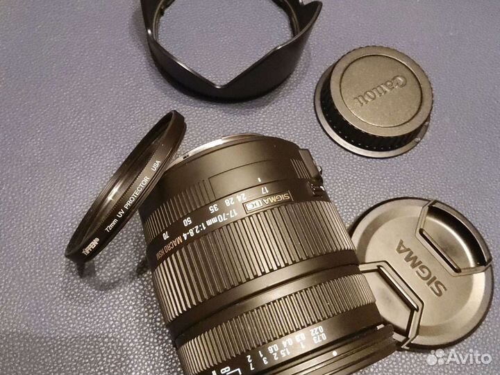 Sigma DC 17-70mm 1:2.8-4 macro HSM