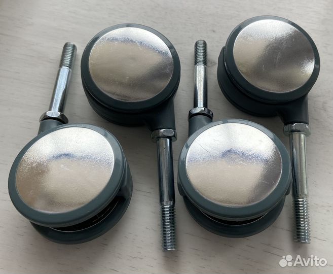 Колеса (ролики) для мебели д 50мм