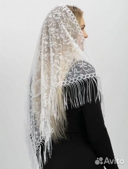 Новый платок на голову женский для храма