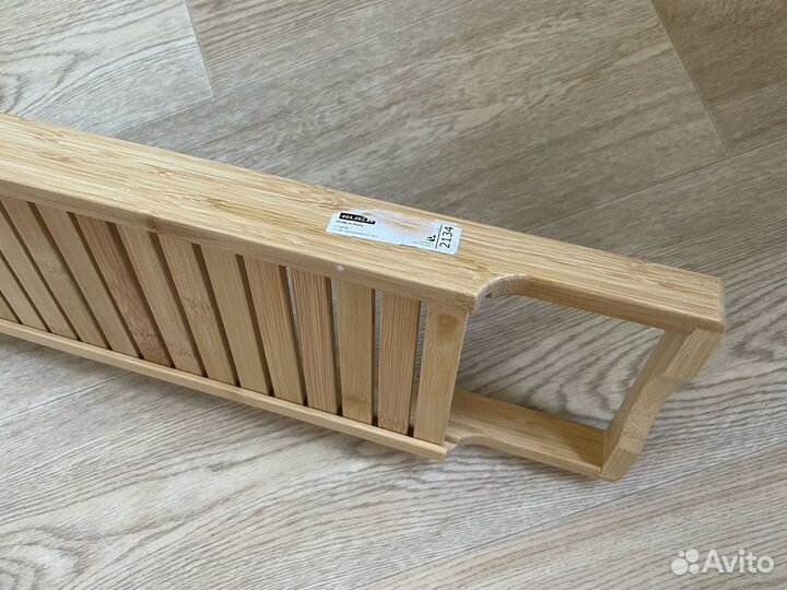 Полка для ванной IKEA хаверн бамбук