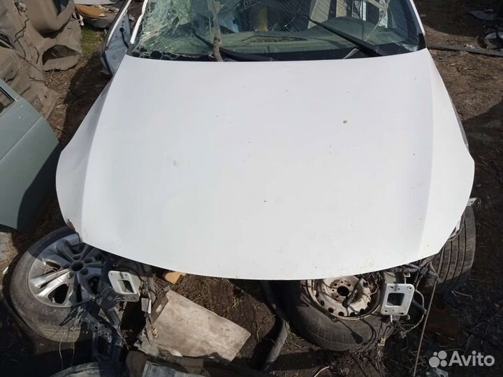 Капот kia optima 3 белый с дефектом