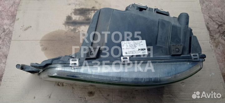 Фара левая MAN TGX 2014 81251016757