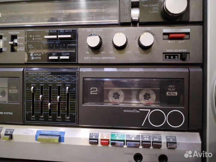 Магнитофон sharp GF-700