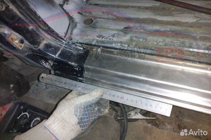 Ремонтные пороги Isuzu Rodeo 2 рест