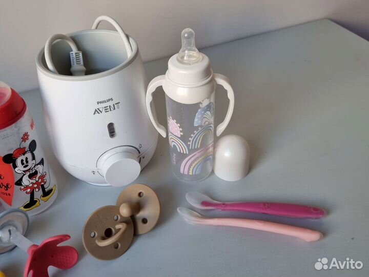 Подогреватель для бутылочек avent, бутылочки