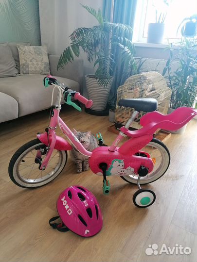 Детский велосипед B'twin unicorn 14