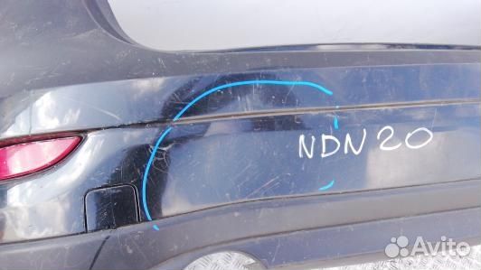 Бампер задний renault fluence 1 (NDN20HG01)