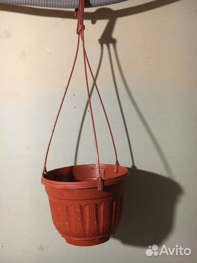 Комплект 5 кашпо подвесных по 3,6 литра