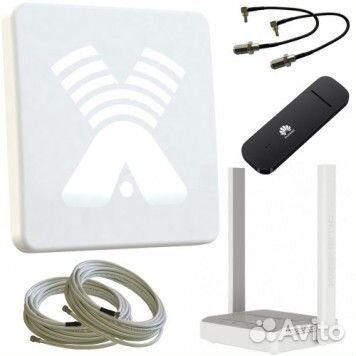 Комплект интернета ZBT+huawei E3372h-153+zeta F