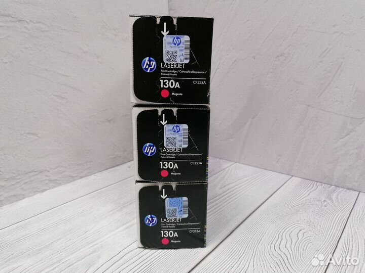 Картриджи оригинальные HP CF353A разные