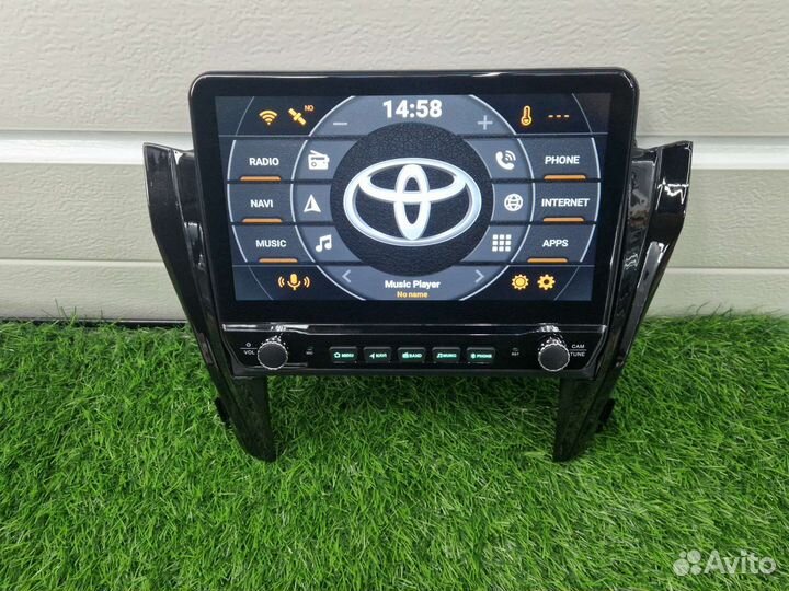 Магнитола Андроид Тесла Тайота Камри 55 10.3дюйма