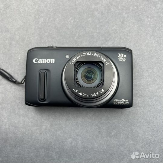 Canon powershot sx260 hs box