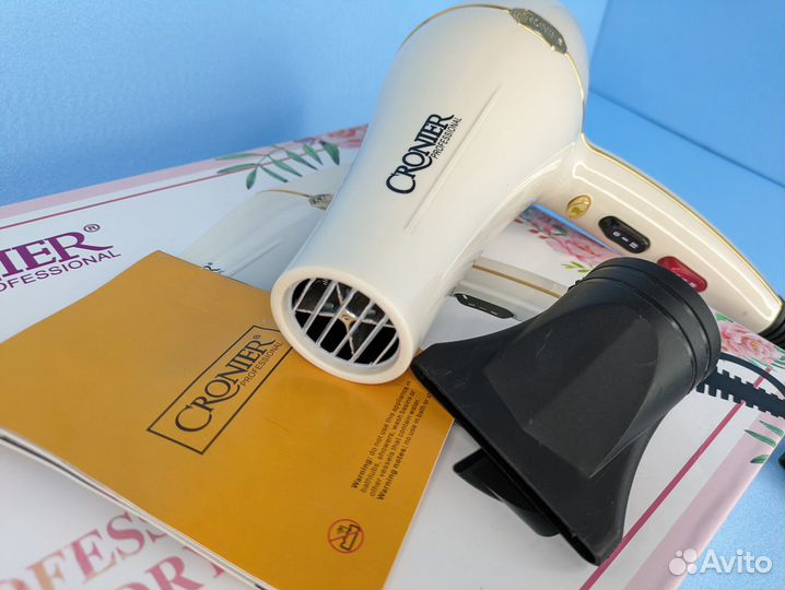 Фен Cronier 2500в 4 режима воздуха