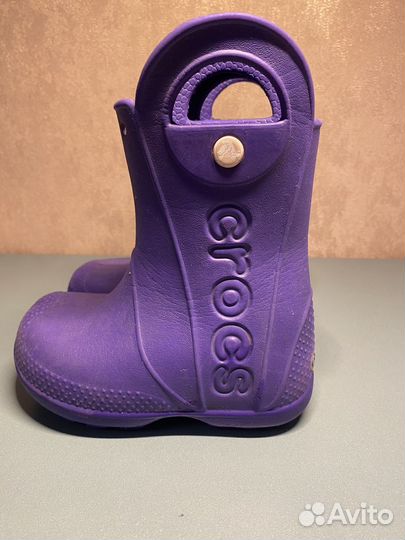 Резиновые сапоги crocs