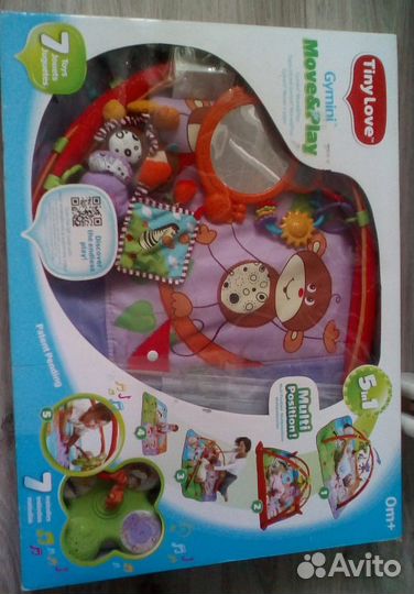 Развивающий коврик Tiny Love Разноцветное Сафари