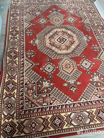 Ковер шерстяной бу