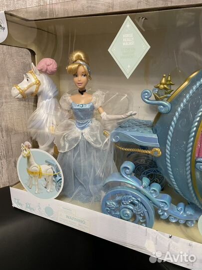 Disney Игровой набор Золушка с Каретой и Лошадью