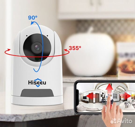 Видеоняня беспроводная камера Wi-Fi