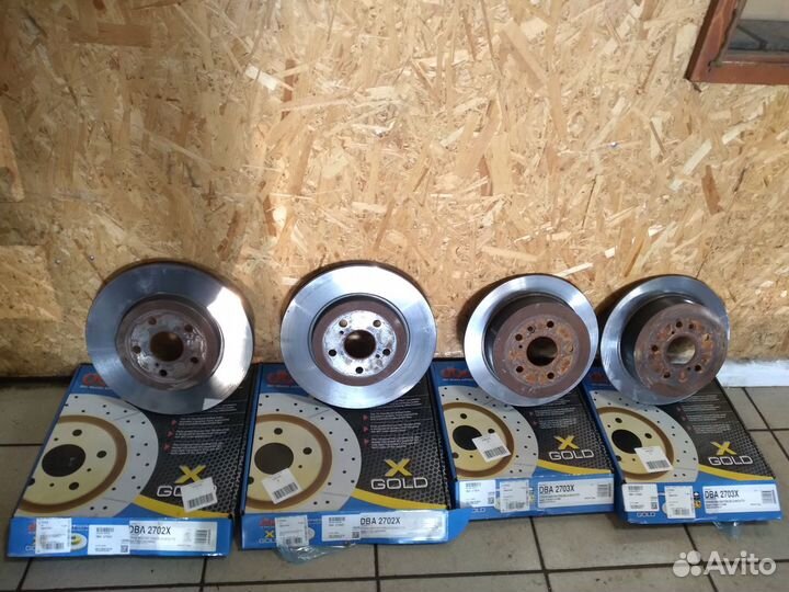 Тормозные диски lexus rx 350