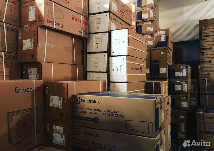 Сплит система с установкой