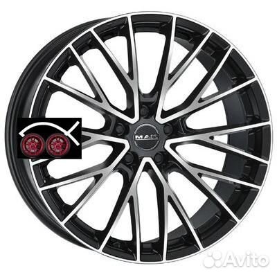 MAK Speciale R19 8,5 5x112 ET32 CB66,45 Black mirror