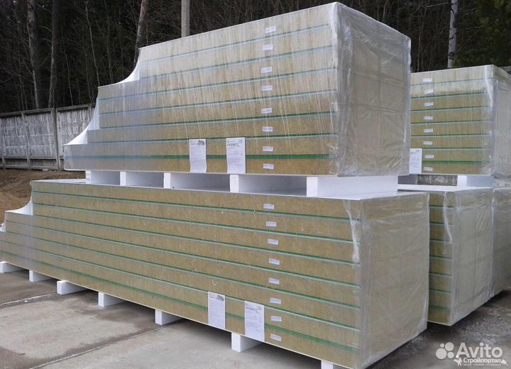 Сэндвич панели для быстрого монтажа