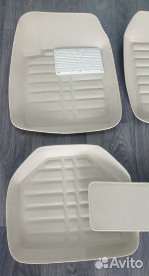 3D коврики салона из экокожи