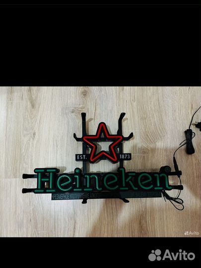 Ханикен heineken вывеска