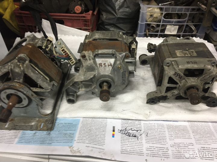 Двигатель от стиральной машины