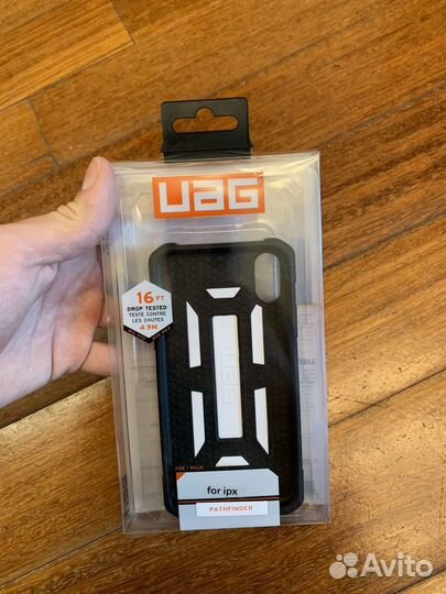 Чехол UAG (белый) на iPhone XS