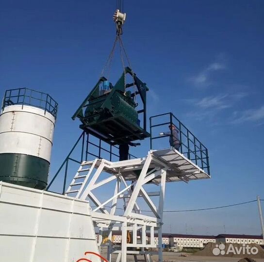 Бетонный завод мобильный 30 м3