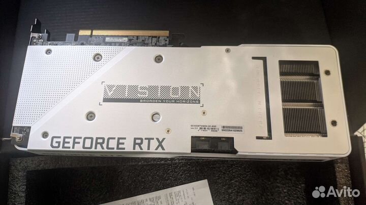 Видеокарта rtx 3060 ti gigabyte vision